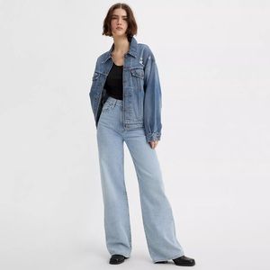 Levi’s Ribcage Wide Leg Jeans Light Wash 30/32
